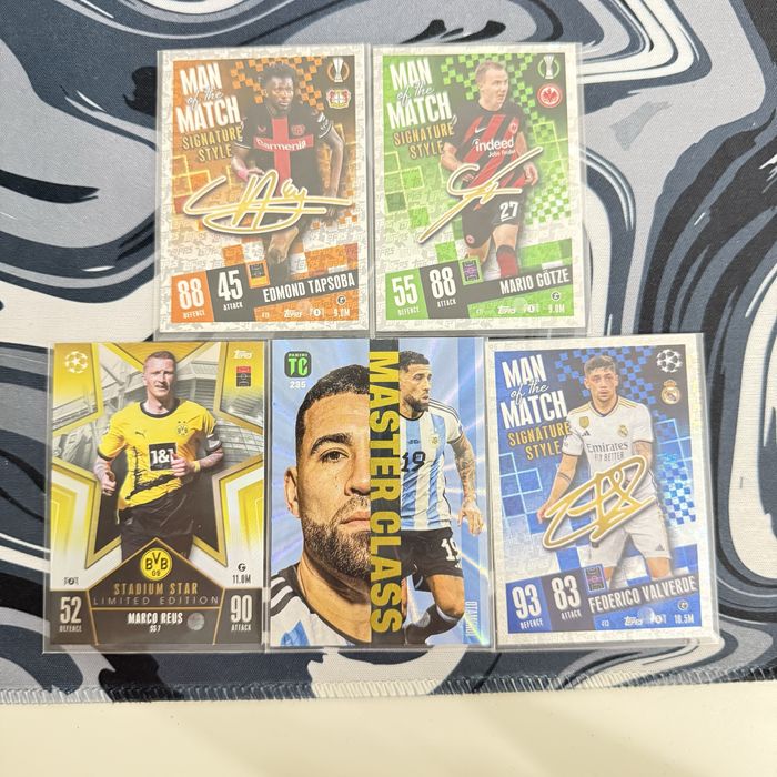 Carti de fotbal match attax & top class