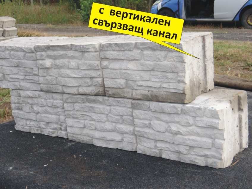 Блокчета с релеф СКАЛА ефект "Венецианска тухла" Устойчиви на натоварв