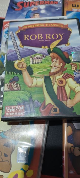 DVD cu desene pentru copiii.