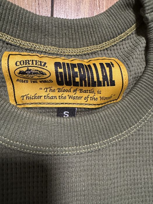 Corteiz Tiger Waffle Long-Sleeve 'Green'