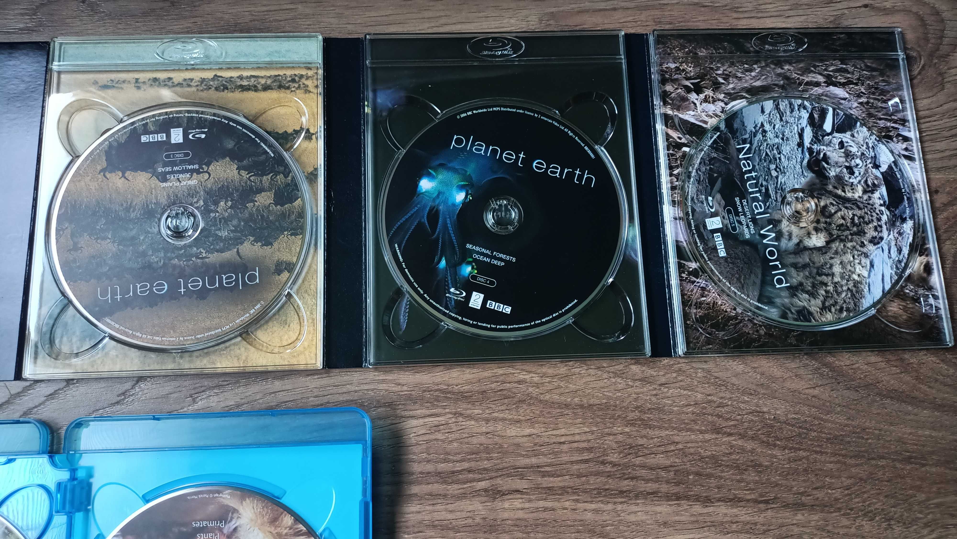 Planet Earth / Life Blu-Ray Box Set digipak 9 discuri documentare