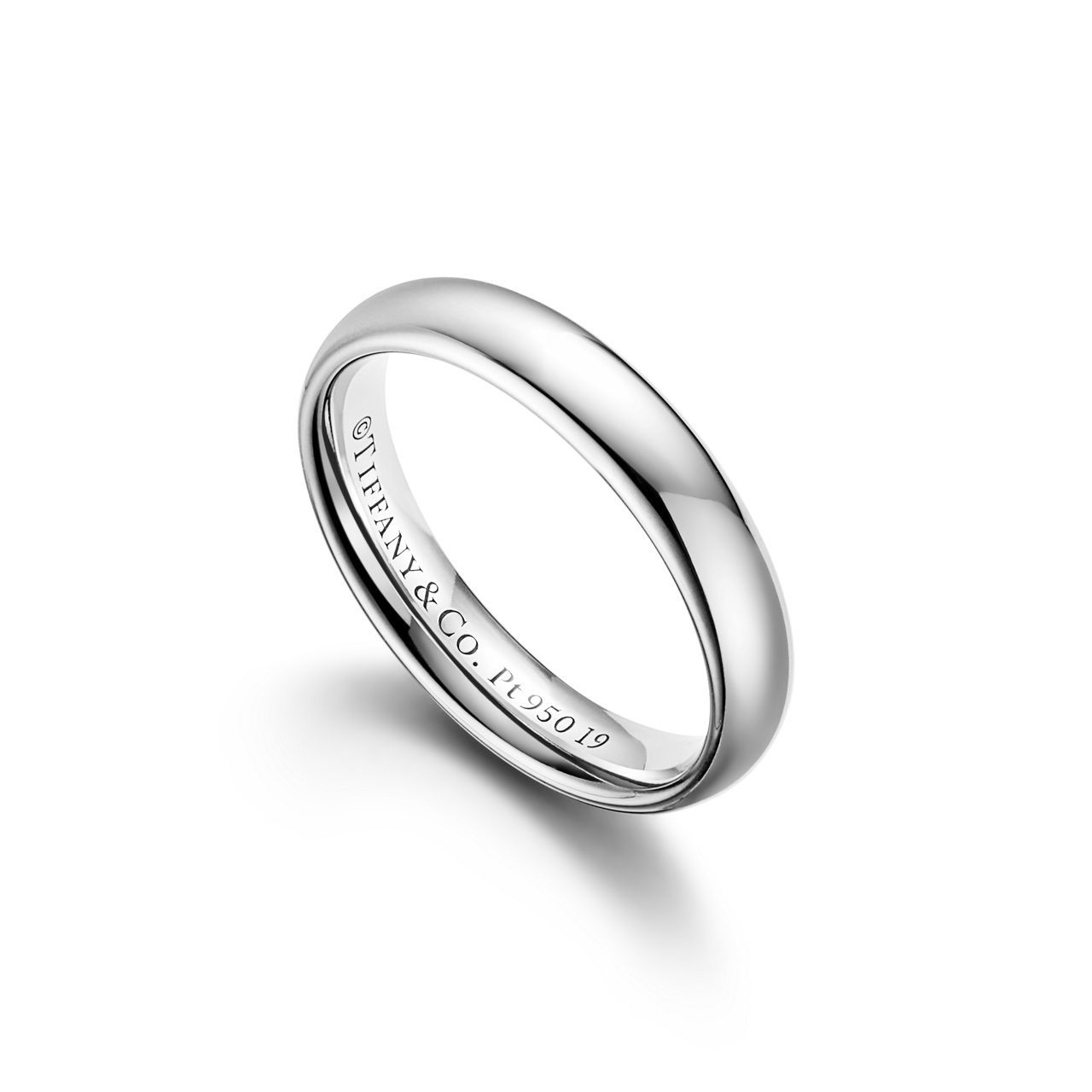 Tiffany & Co. PT950 платинена халка – размер 62, като нова