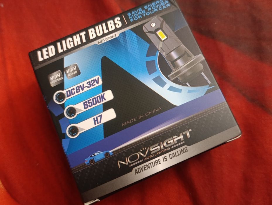 Becuri LED H7 luminoase