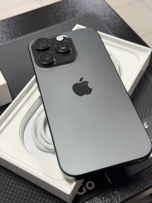 Apple iPhone 16 Pro,Black Titanium,128GB *КатоНов*95% Battery*