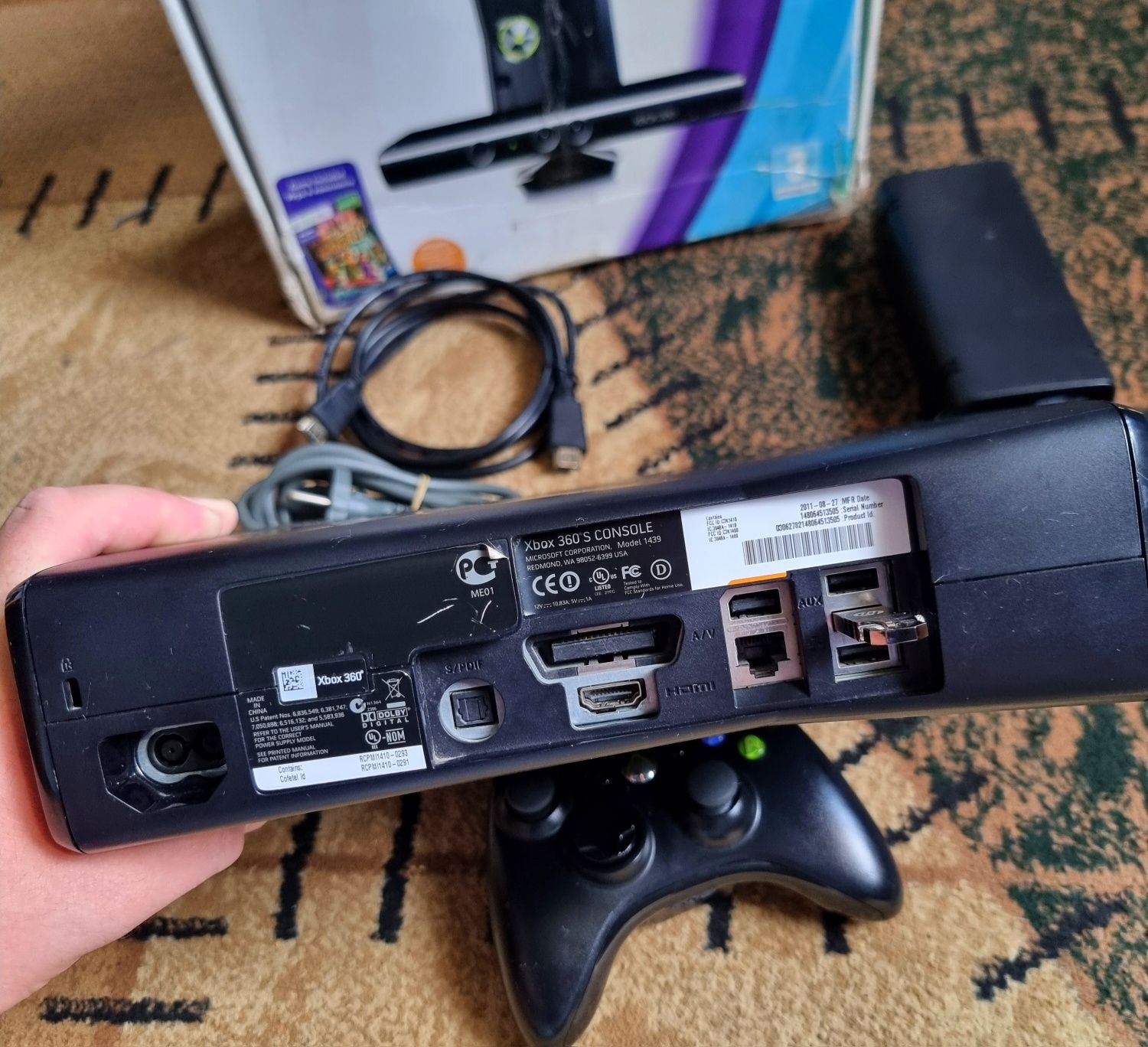 Xbox 360 slim proshifka qilingan