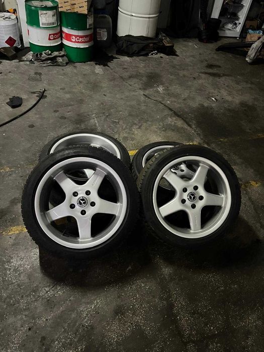 Jante BORBET E TYPE 17" 5x112 (mercedes) 9,5j cu 8j et 35