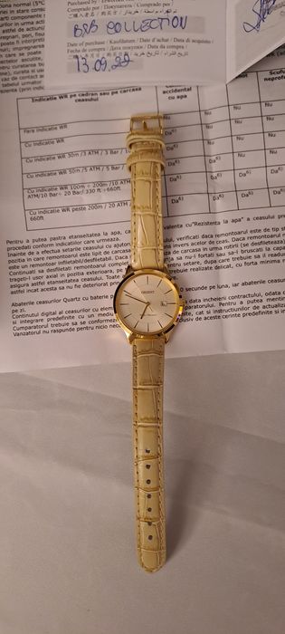 Ceas nou dama Orient Contemporary Quartz RF-QA0003G