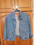 Geaca Levi's Levis blugi primavara toamna albastra noua cu eticheta