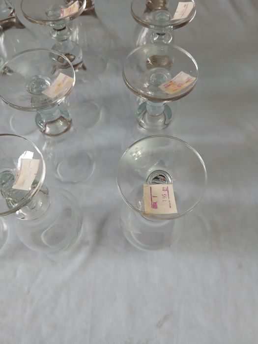 Чаши стъклени нови 12 броя