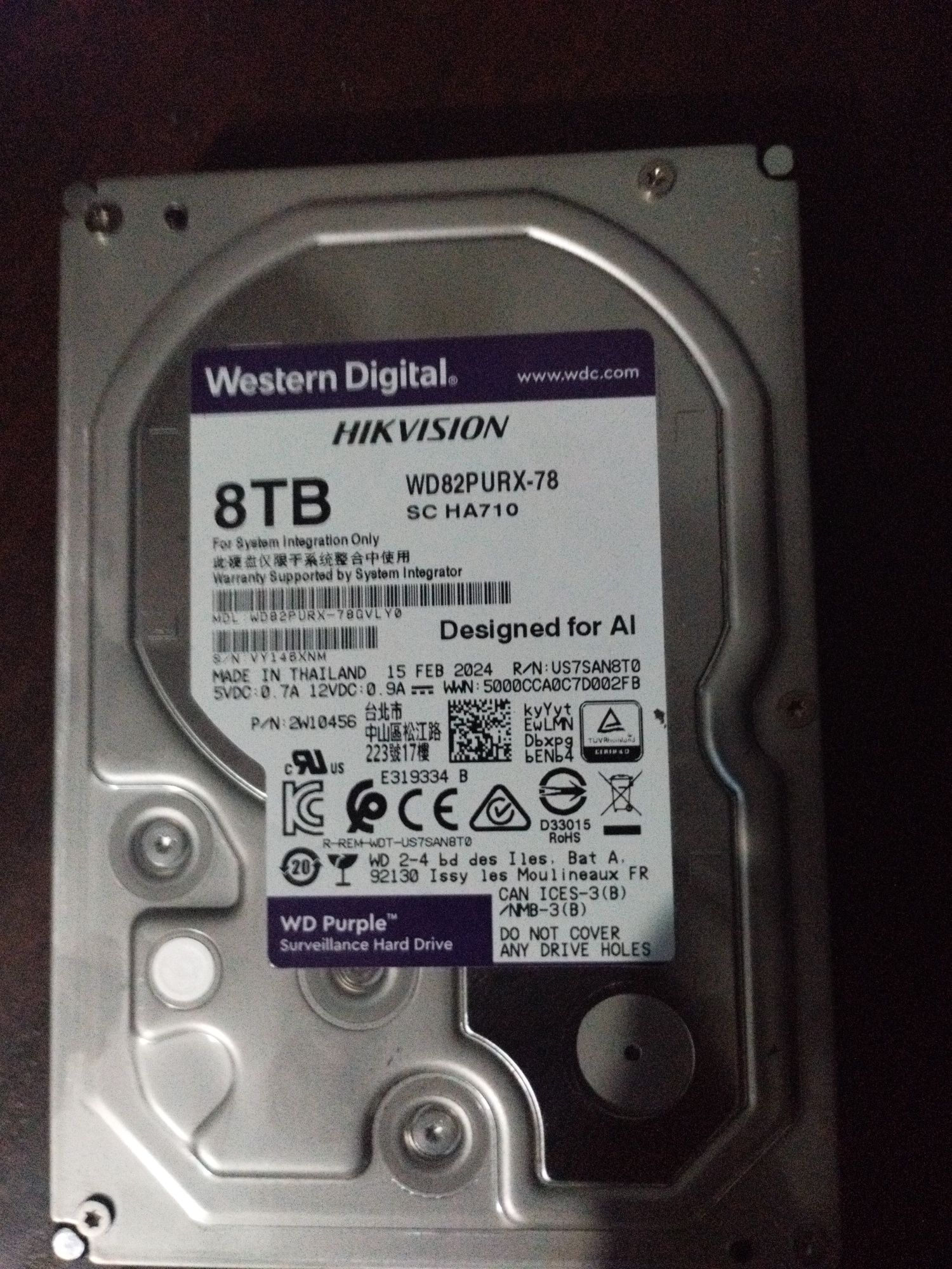 Hdd 8tb Hikvision