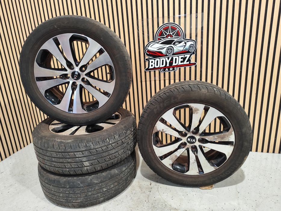 Set jante aliaj R18 KIA Sportage 7J anvelope vara  235/55R18