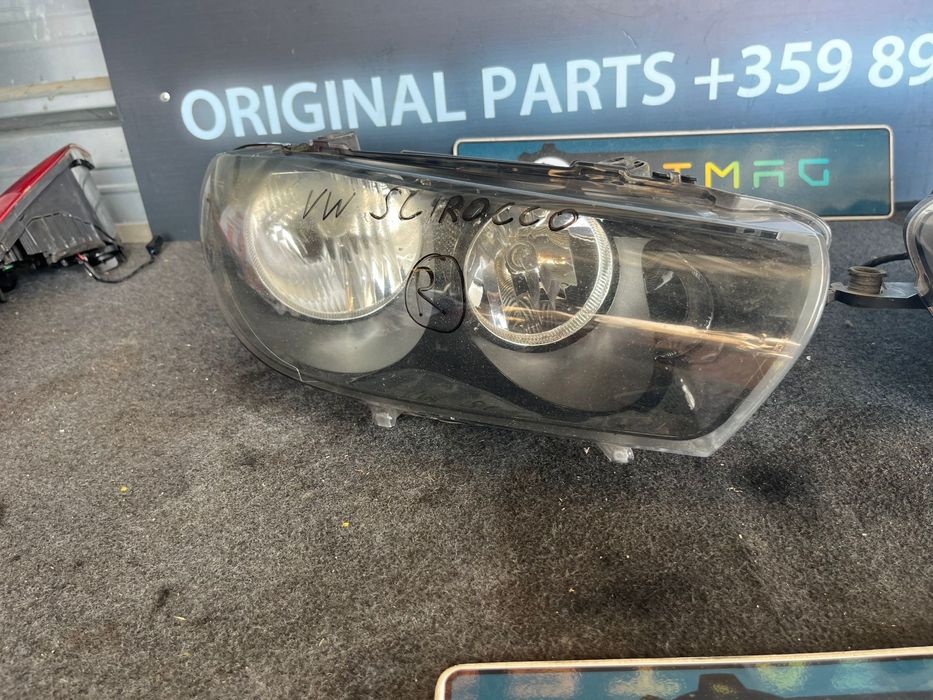 Оригинален фар Фарове VW SCIROCCO 1K8941006H 1K8941005 H ляв десен