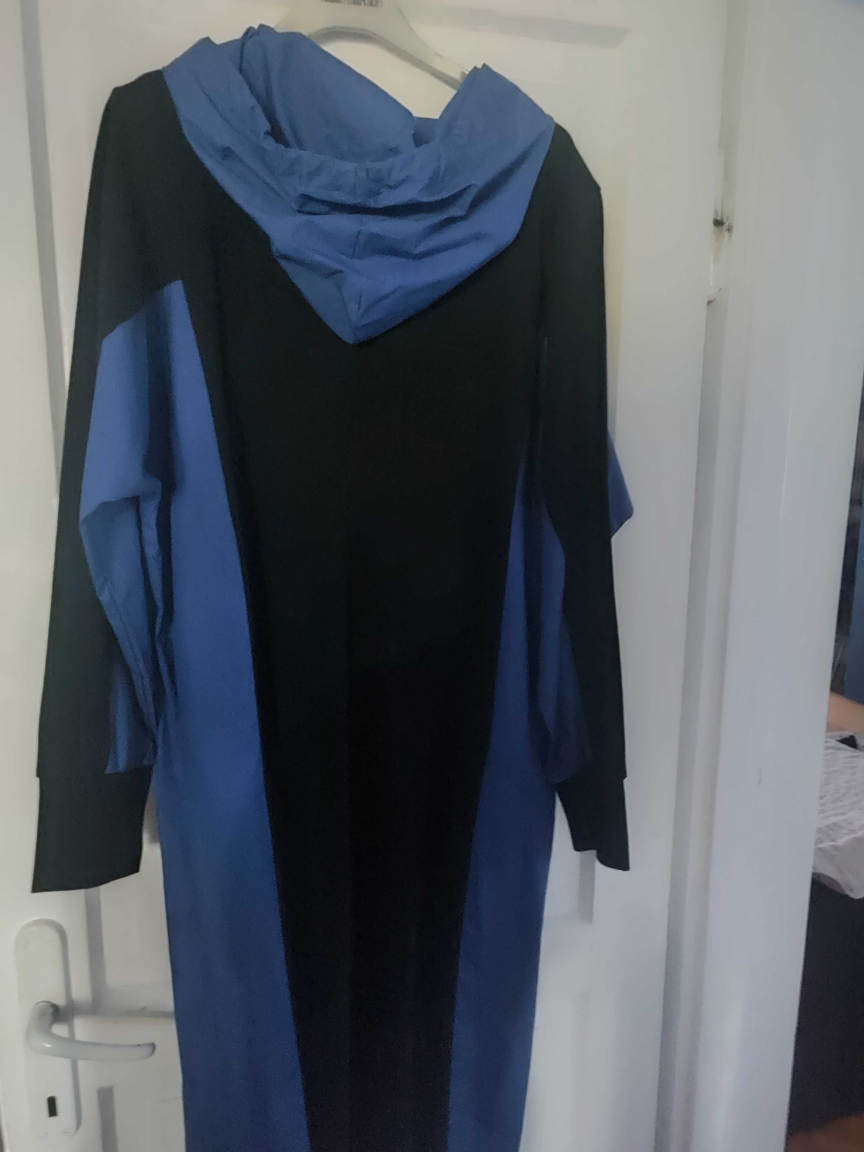 Rochie oversize,cu gluga