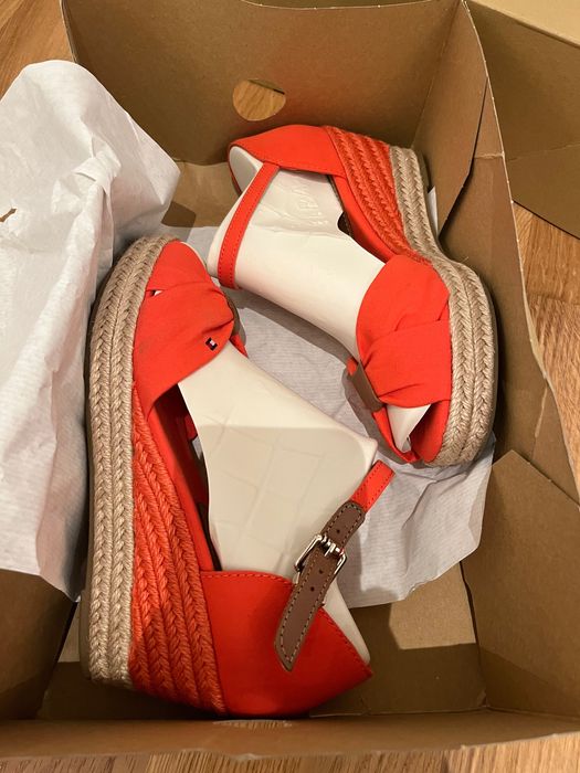 Sandale Tommy Hilfiger portocalii | marime 37