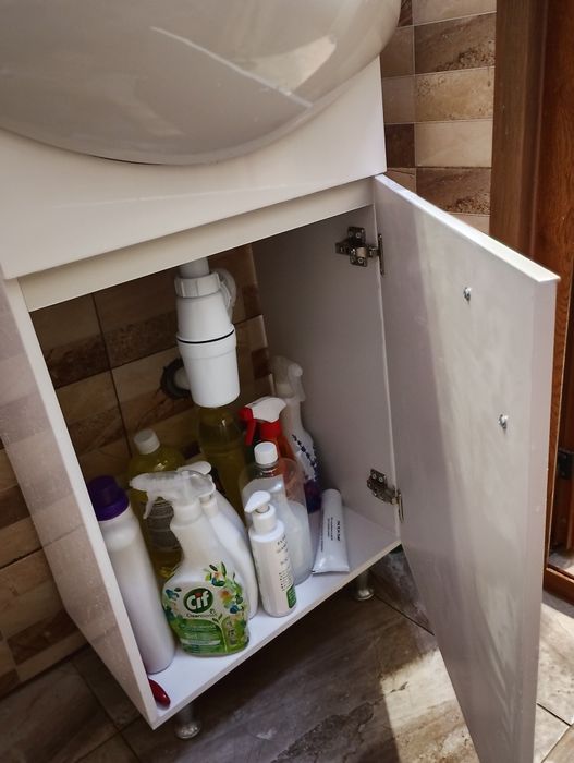 Комплект мивка и водоустойчив долен шкаф