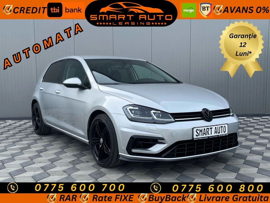 Volkswagen Golf Vw Golf 7 1.4TSi DSG R-Line//Piele//LED//NAVI//Rate FIXE cu AVANS ZERO