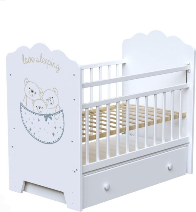 Манеж-кровать с ящиком 25000 тг