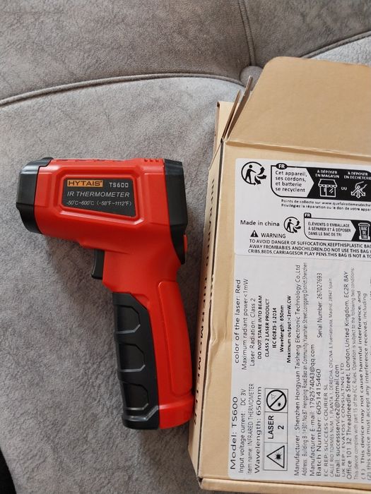 Инфракрасный термометр.