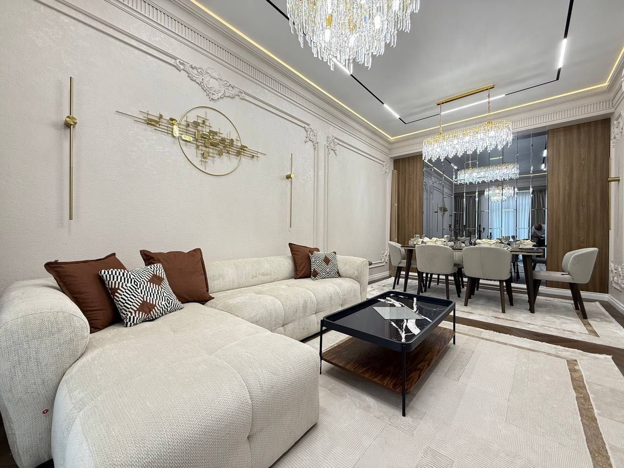 Boulevard Продается 3 комнатная квартира ремонт Ташкент Сити Парк