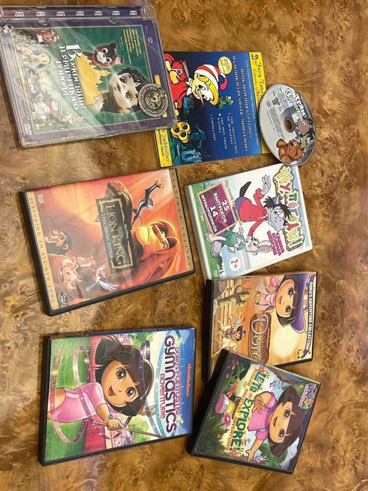 Болалпр учун китоблар ва мульт дисклар