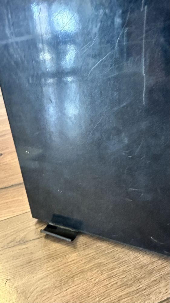 Dulap negru pentru baie 90x40x15 NOU cu folie