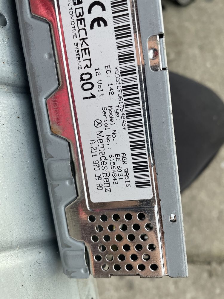 Amplificator audio radio media Mercedes w211 w219 A211 870 24 89