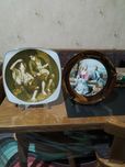 Интерьерные тарелки очень красивые, большие. Состояние новое.
