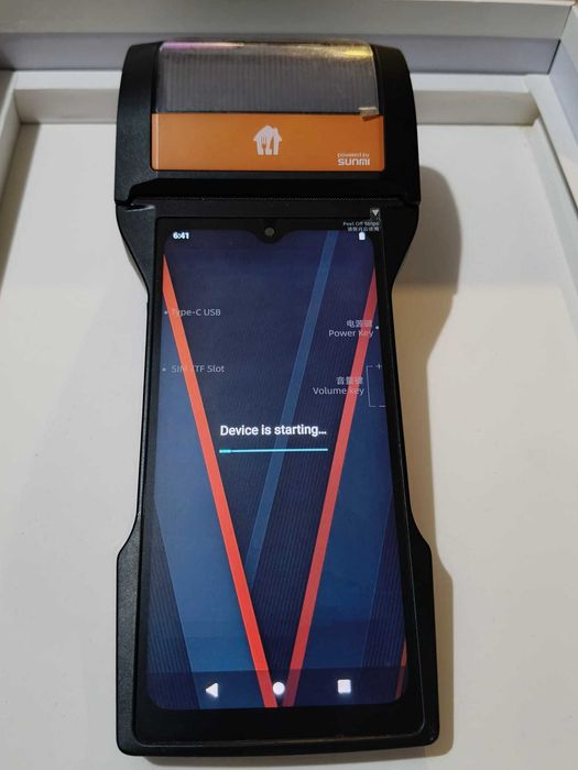POS, Terminal mobil SUNMI V2S Plus, USB-C, BT, Wi-Fi, 4G, GPS, Android