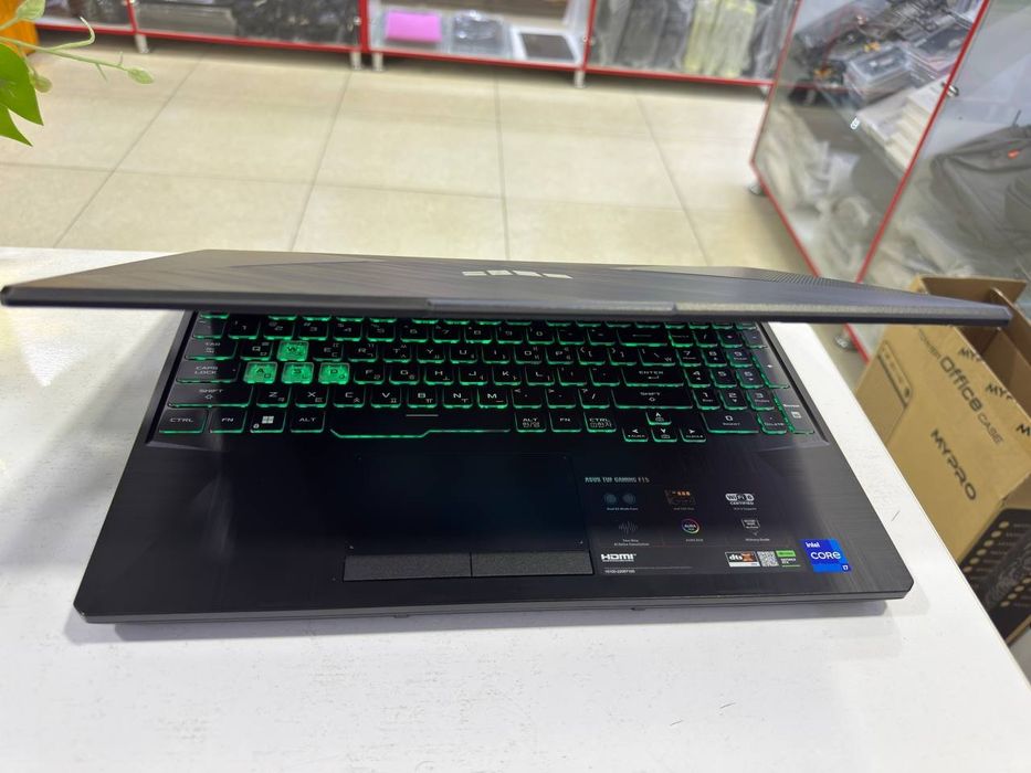 1.5TB SSD va RGB klaviatura bilan ASUS TUF i7 – yangidek holatda!