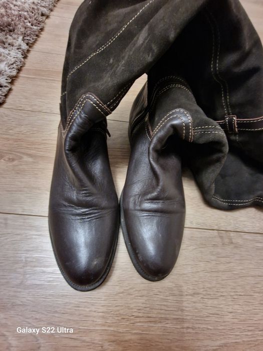 Нови испанска марка ботуши от естествена кожа - 39 номер