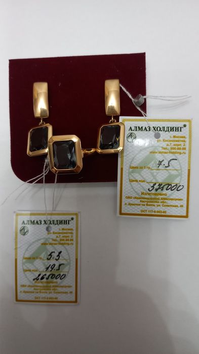 Ювелирный набор золото