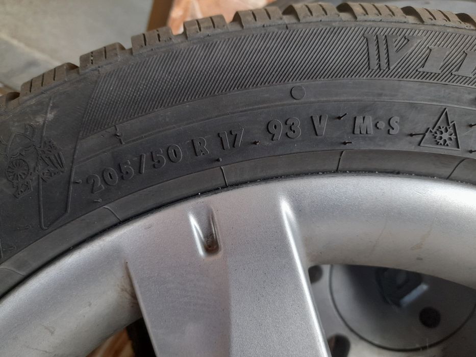 Roti complete R17 Renault, anvelope de iarnă