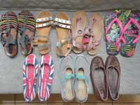 Летни обувки и сандали 40/41/42 S.Oliver,Clarks,Havaianas