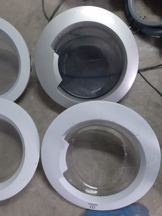 Hublou usa rama sticla masina de spalat rufe indesit innex