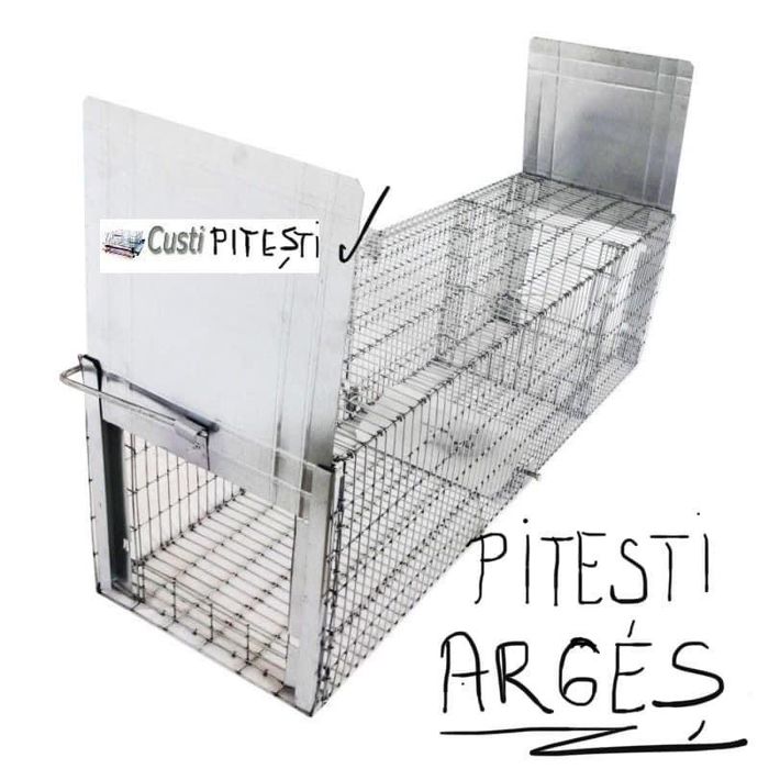 Capcana dihori,pisici,etc cu doua intrari/ 100 cm Conditie: Produs NEW