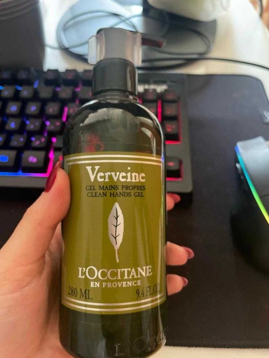 Gel de curatare pentru maini sensibile - Verveine - L'Occitane