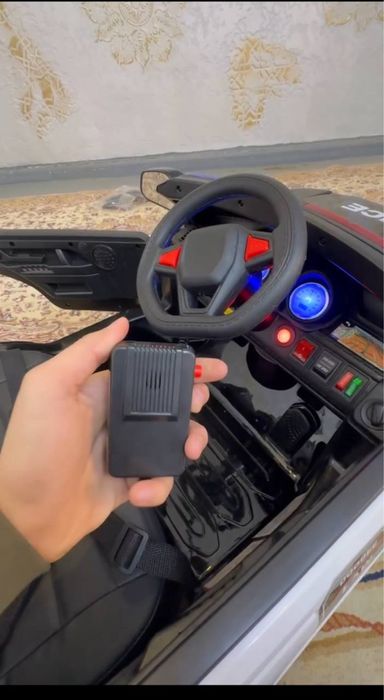 Детская машина новая электричка POLICE полный фулл от 1 года до 8 лет!