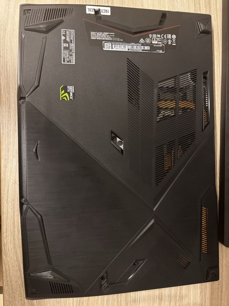 Laptop gaming MSI