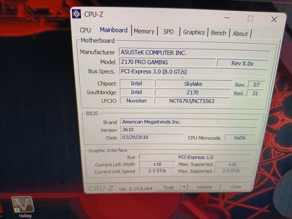 Kit light gaming, gen 6 Skylake, Core i3 6100 + Asus Z170 Pro gaming