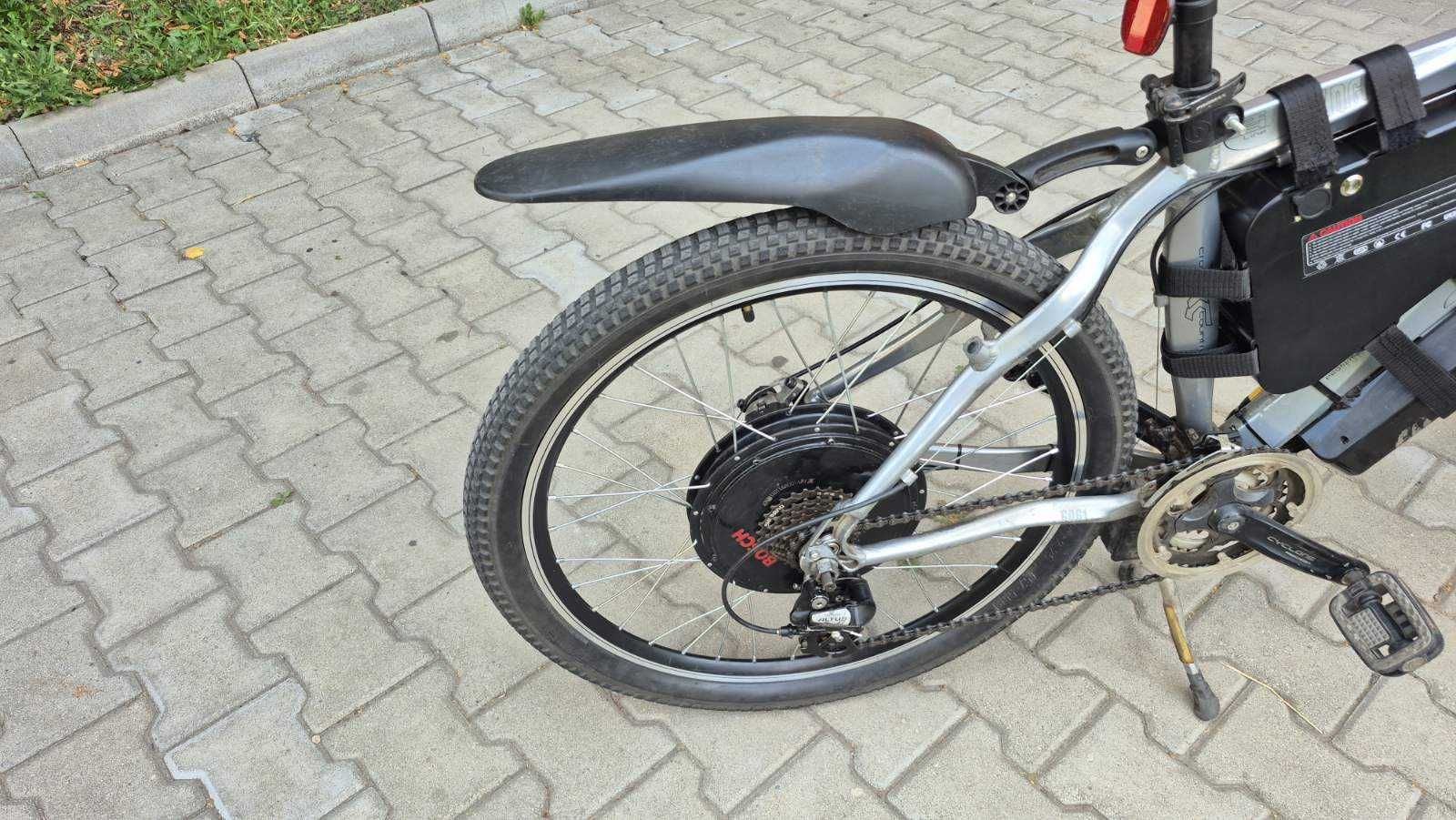 Електрически велосипед с нова батерия 20Ah и мотор Bosch 2000W