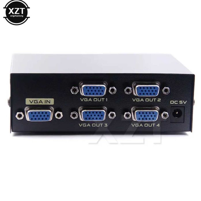 VGA Splitter (разветвитель) 2/4 порта. Алматы.