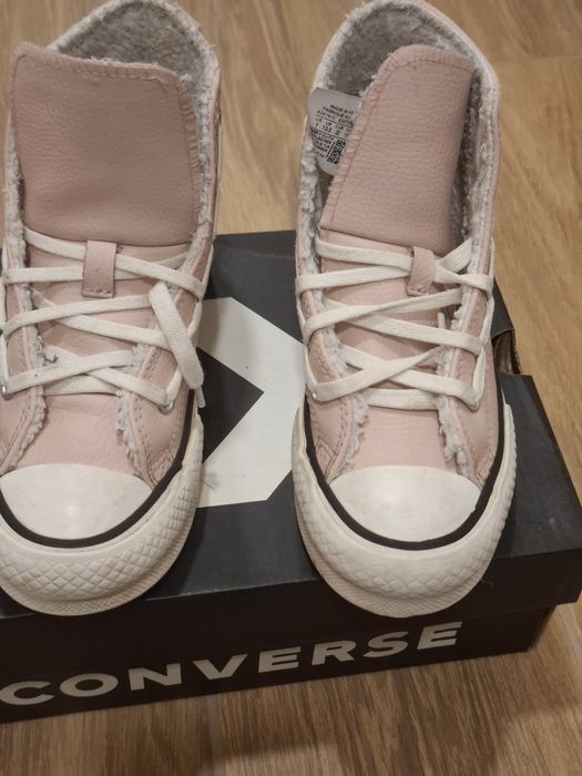 Converse топли кожени 32  номер