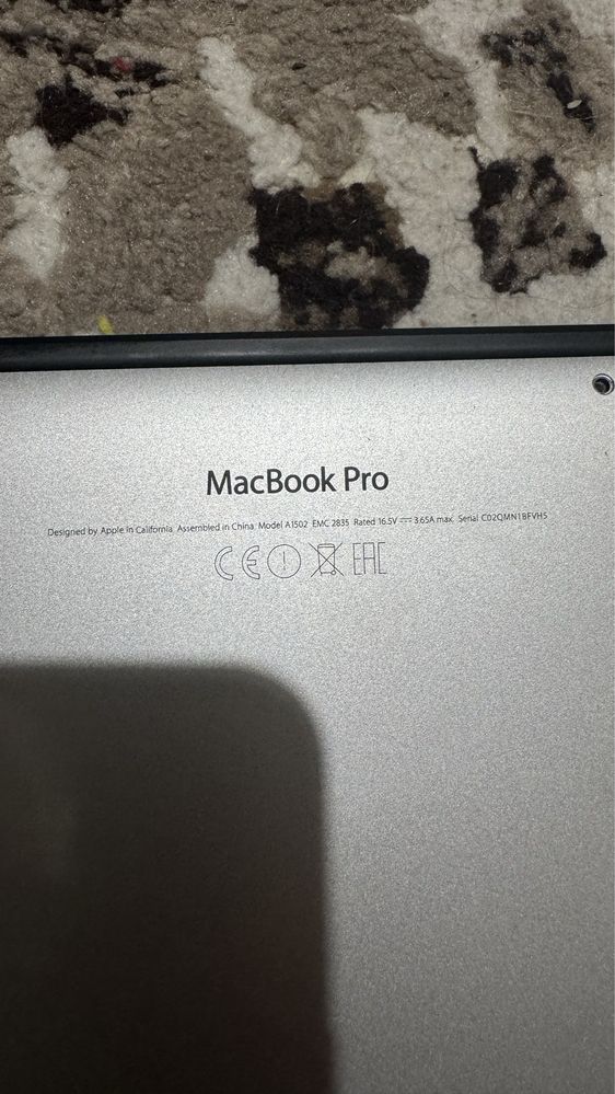 Dezmembrez Apple Macbook Pro model A1502, mid 2014