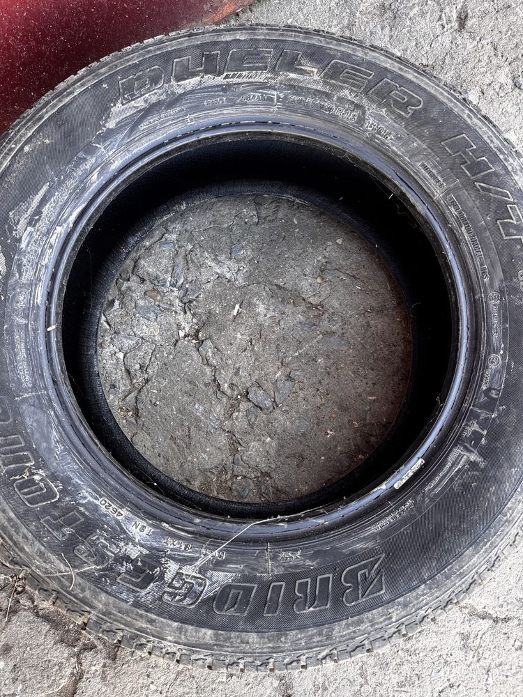 4 бр. Bridgestone Dueler 265/60r18 6-7mm DOT 4620