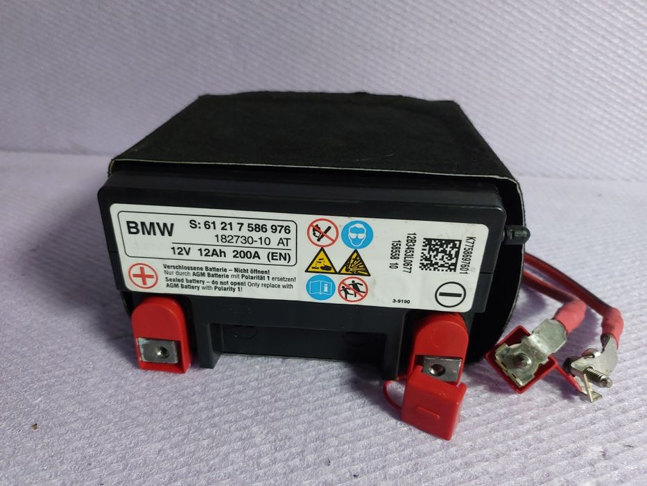 Baterie adiționala 12V 12Ah 200A BMW F10 F11 Cod 7586976
