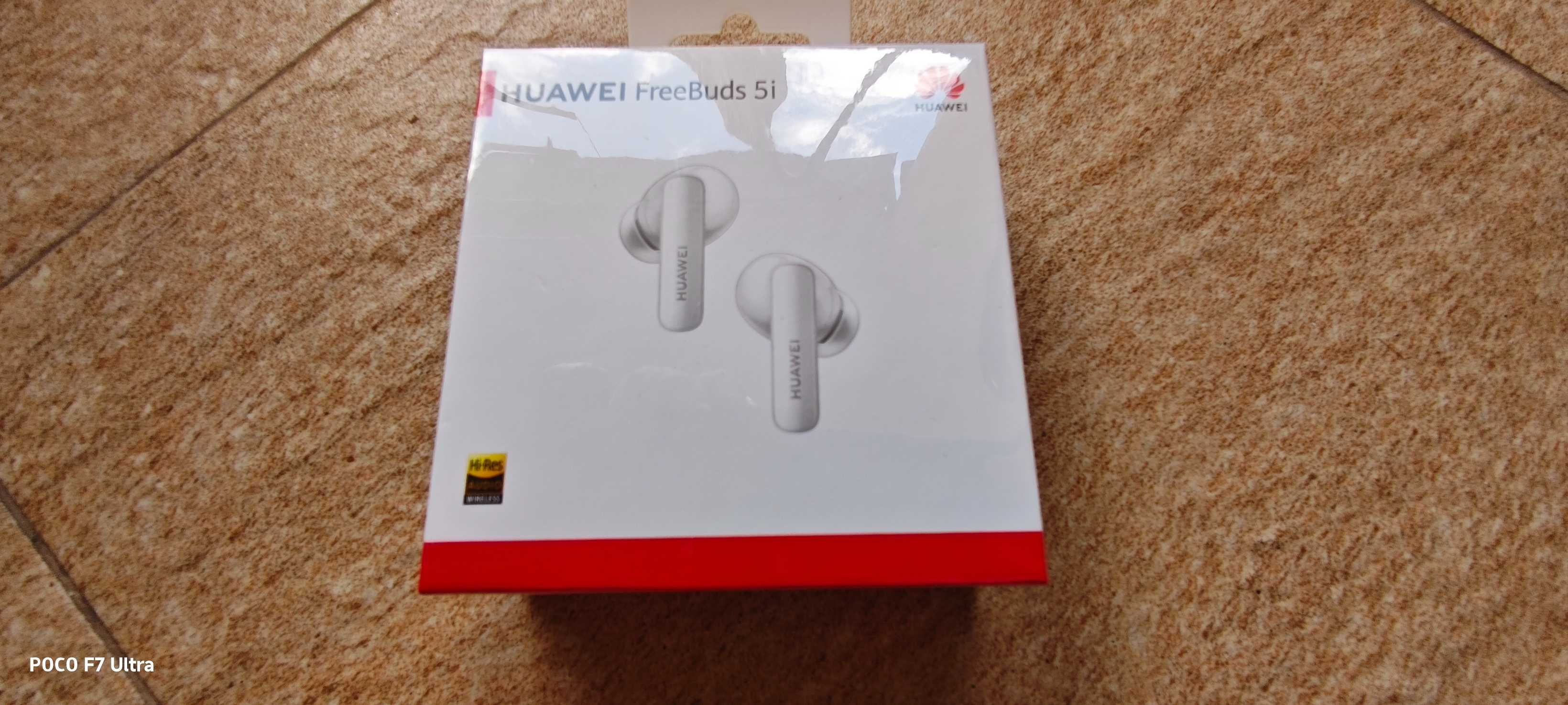 Huawei Freebuds 5i, С ГАРАНЦИЯ, ЧИСТО НОВИ.