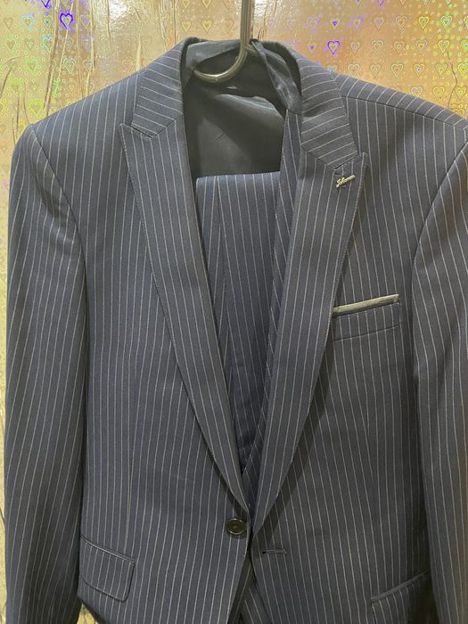 Костюм Тройка полосатый