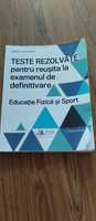 Teste rezolvate pentru reușita la examenul de definitivare - ed. Fiz