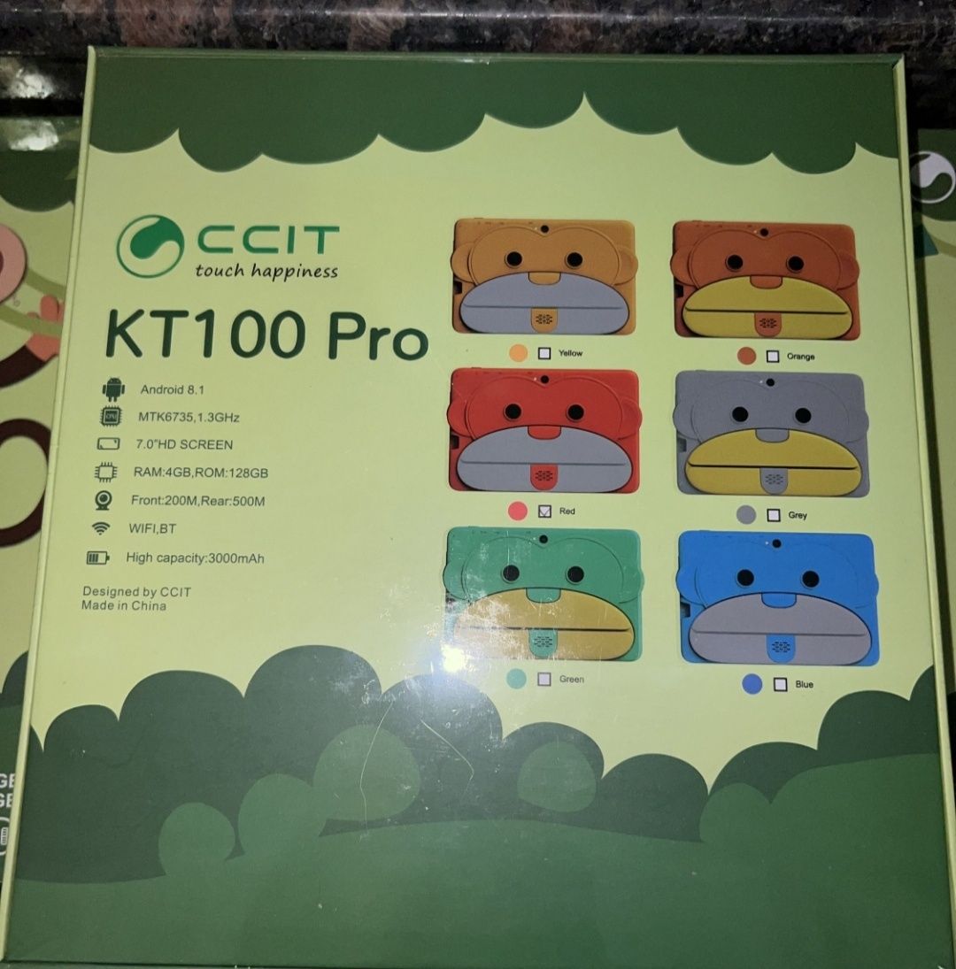 Bolalar plansheti CCIT KT 100 Pro. Детский умные планшет