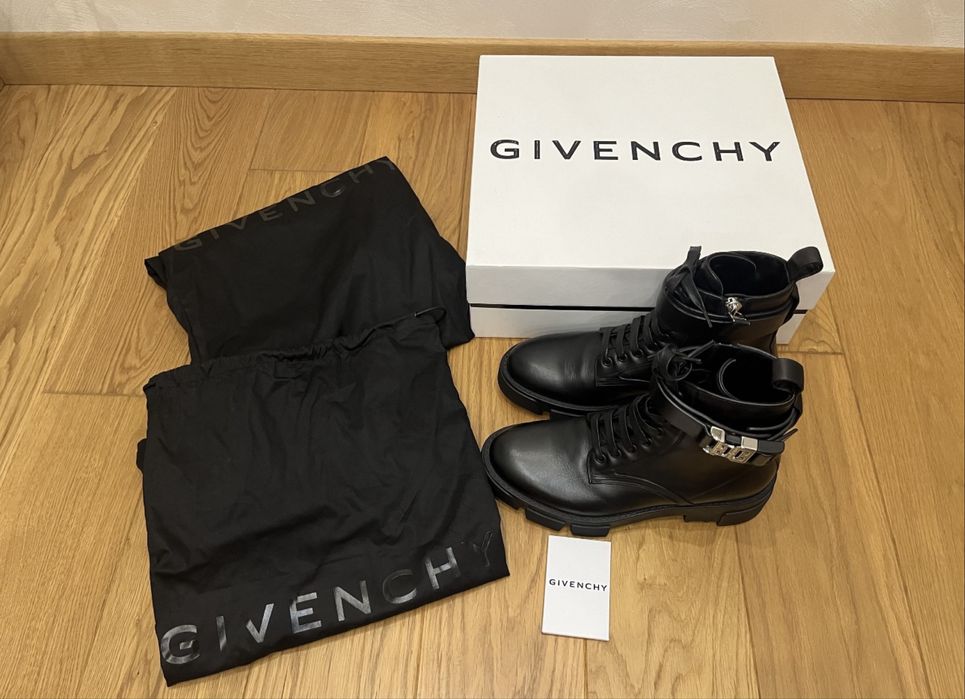 Боти Givenchy Terra lace-up combat boots